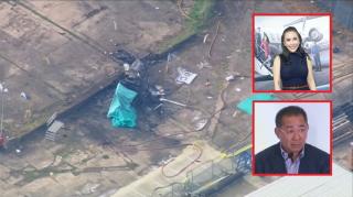 Ce a mai rămas din elicopterul prăbușit cu patronul clubului Leicester City și fiica sa