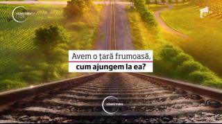 Avem o ţară frumoasă, dar cum ajungem la ea? Mai bine de 65 la sută din şinele de cale ferată au durata de viaţă expirată