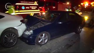 Carambol cu 6 maşini pe Autostrada București-Pitești. Mai multe echipaje SMURD au intervenit la locul accidentului