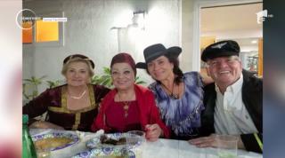 La 81 de ani, Maria Ciobanu a petrecut Halloweenul alături de familie, în California