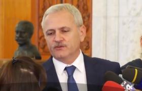 Liviu Dragnea a răbufnit pe holurile de la Parlament, după o întrebare a jurnaliştilor