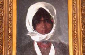 Tabloul "Ţărăncuţă cu basma albă", semnat de Nicolae Grigorescu, vândut la preț record