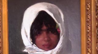 "Ţărăncuţă cu basma albă" de Nicolae Grigorescu, cel mai scump tablou vândut vreodată în România