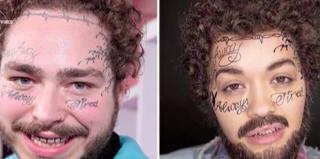 Rita Ora a avut cel mai tare costum de Halloween. Cântăreaţa s-a deghizat în Post Malone