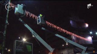 În Bucureşti au început pregătirile pentru sărbătorile de iarnă