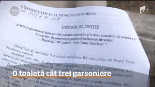 Aproape 100.000 de euro costă reabilitarea unei toalete publice din Ploieşti