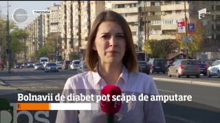 Pericolul de amputare în cazul bolnavilor de diabet poate fi eliminat