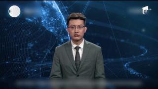 Prezentator virtual, la televiziunea de stat chineză. Citeşte ştirile ca un profesionist, dă din cap și gesticulează (Video)