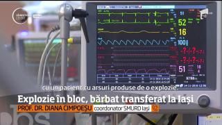 Explozie într-un bloc din localitatea Roman, judeţul Neamţ!