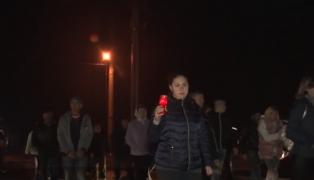 Protest pe o trecere de pietoni de lângă Deva. Șapte oameni și-au pierdut viața acolo, în ultimii trei ani