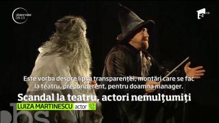 Scandal la un teatru din Constanţa! Câţiva actori nu au mai fost primiţi la repetiţii