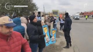Protestatarii au blocat Şoseaua de Centură a Capitalei, nemulțumiți de felul în care se circulă în zonă