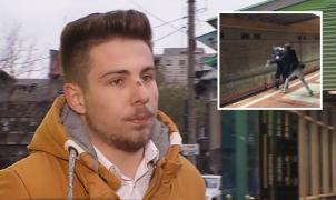 Ștefan, studentul-erou care a salvat un bărbat din fața metroului: ”A fost primul meu instinct, să-l trag”