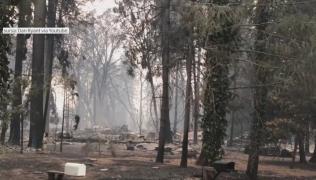 Casa unor români, complet distrusă de incendiul uriaș din California, care a ucis 74 de oameni