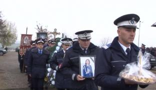 Jandarmeriţa din Suceava, condusă pe ultimul drum de sute de oameni
