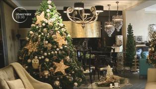 Brazii 3D de Crăciun, împodobiţi de designeri după tehnici speciale, au apărut în magazine