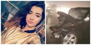Andreea a murit din cauza unui şofer agresiv care conducea cu viteză şi dădea flash-uri (Video)