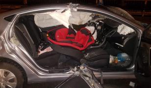 Şoferul care a ucis o bunică, o mamă şi o fetiţă de 3 ani circula cu peste 100 de km/h (Video)