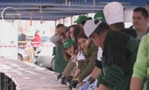 Caltaboș de Cartea Recordurilor, în Bihor, lung de 208 metri