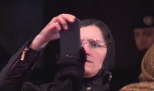 Selfie-urile cu Catedrala Mântuirii Neamului au avut succes la mulți pelerini