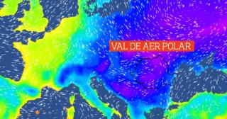 Val polar peste România, de 1 Decembrie. Temperaturile vor scădea la minus 20 de grade