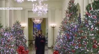 Casa Albă, gata să întâmpine sărbătorile de iarnă. Tema aleasă a fost "Comorile americane"