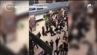 Momente speciale pe aeroportul Henri Coandă. Muzica clasică a răsunat acolo şi nu la boxe, ci live