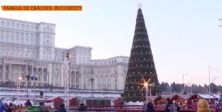 Bucureştiul a intrat oficial în atmosfera sărbătorilor de iarnă. S-a deschis Târgul de Crăciun