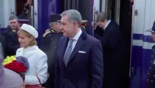 Majestatea Sa Margareta și Familia Regală au sosit la Alba Iulia cu Trenul Regal