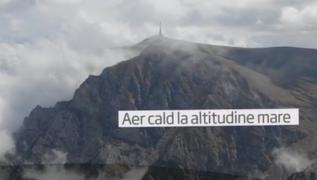 Iarna a venit cu un fenomen mai puţin obişnuit, inversiunea termică. La câmpie a fost mult mai frig decât la munte