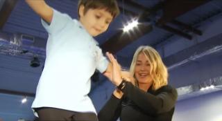 Nadia Comăneci a deschis o sală de gimnastică în România