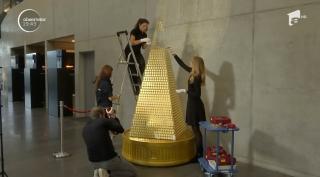 Cel mai scump brad de Crăciun din Europa, împodobit la Munchen