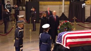 Donald Trump, omagiu pentru George Bush Senior