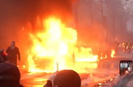 Noi proteste masive în Franţa, dar şi la Bruxelles