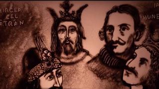 Istoria României, desenată în nisip de artista Ana Munteanu