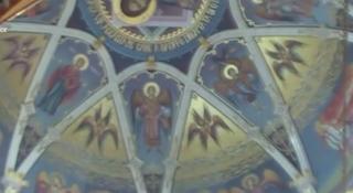 Moment solemn la Catedrala Arhiepiscopală "Sfânta Treime" din Arad. A avut loc sfinţirea picturii din lăcaşul de cult