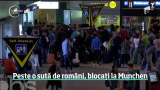 Zeci de români blocaţi 15 ore pe Aeroportul Munchen, din cauza unei defecţiuni