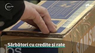 Crăciun în rate. Românii cheltuiesc de sărbători mai mult decât îşi permit