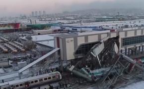 Filmul accidentului feroviar din Turcia. Nouă oameni au murit şi aproape 50 au fost răniţi