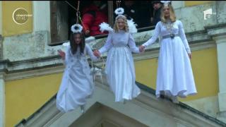 Îngerii au coborât într-un orășel din Cehia, spre bucuria a mii de vizitatori din toată ţara