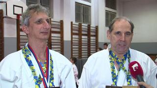 Doi sportivi nevăzători din Târgu Mureş, multipli campioni internaţionali la Ju-Jitsu şi Karate