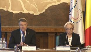 Ședință tensionată a guvernului Dăncilă, prezidată de Klaus Iohannis