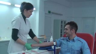 Elevii din Alba Iulia au donat sânge, în prag de Crăciun