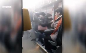 Autobuz nou pe străzile din Bucureşti, inundat cu apă fierbinte în timp ce transporta călători