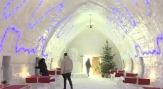 Prima noapte la hotelul de gheață de la Bâlea Lac