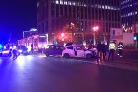 Accident cu mai multe maşini chiar în centrul Capitalei