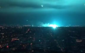 Explozia unui transformator i-a făcut pe cei din New York să creadă că sunt atacaţi de extratereştri (Video)