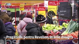 Forfotă în supermarketuri. Toată lumea vrea să fie pregătită pentru masa de Revelion