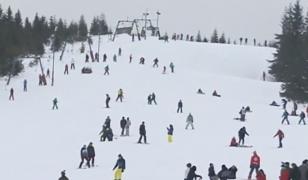 Revelionul a început pe pârtiile stațiunilor montane