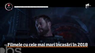 Filmele cu cele mai mari încasări în 2018